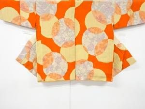 アンティーク　錦紗藤・花模様半襦袢